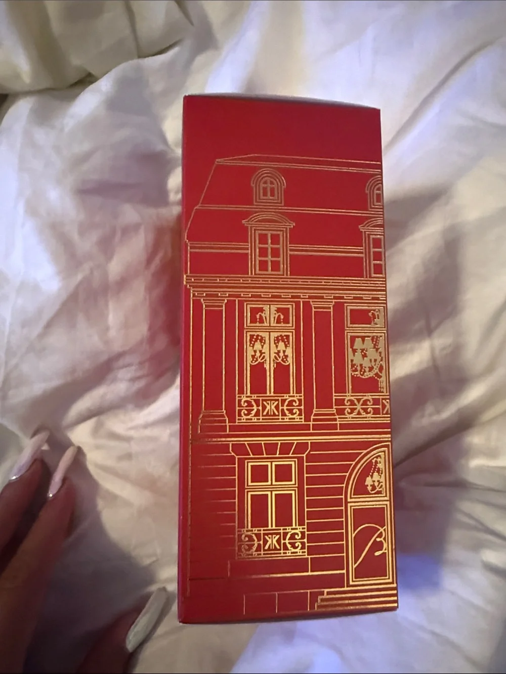 Maison Francis Kurkdjian Red Box with Gold Lettering